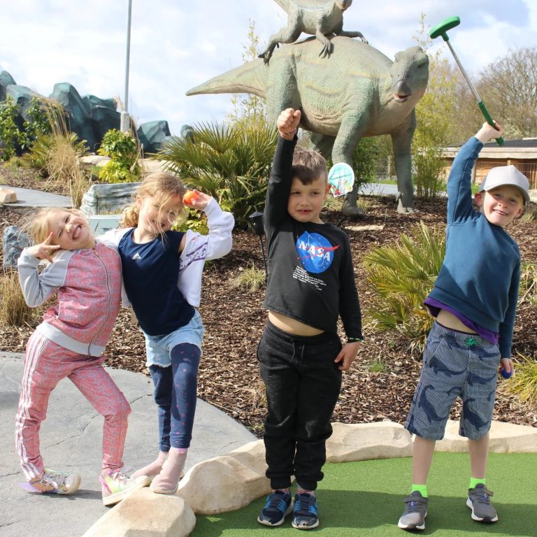 Dinosaur golf park Hounslow london